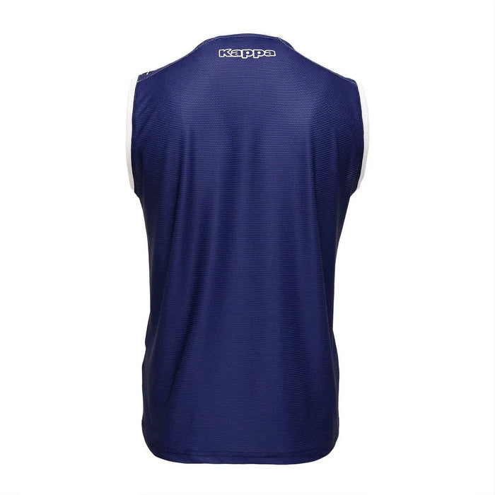 Camiseta de Baloncesto Kappa 23/24 Azul Unisex - Producto Oficial del Racing Club