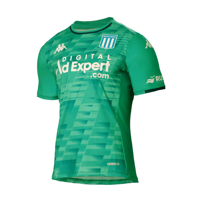Camiseta de Portero Verde Kappa 2024 - Mercancía Oficial del Racing Club
