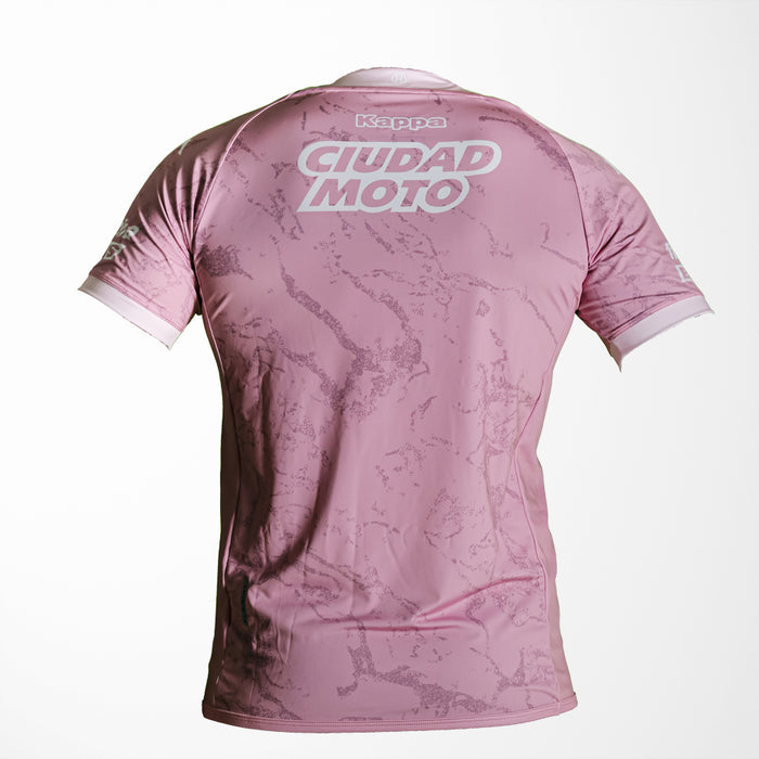Kappa Kombat Pro GH Pink Huracán 2023 Tee - Official Club Atlético Huracán Merchandise