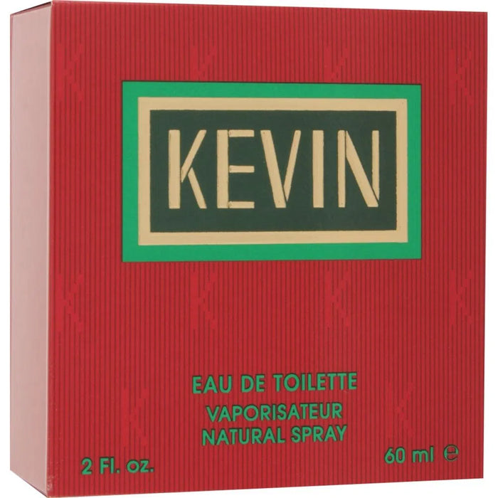 Kevin Eau de Toilette Fragrância Masculina Clássica, 60 ml / 2 fl oz 