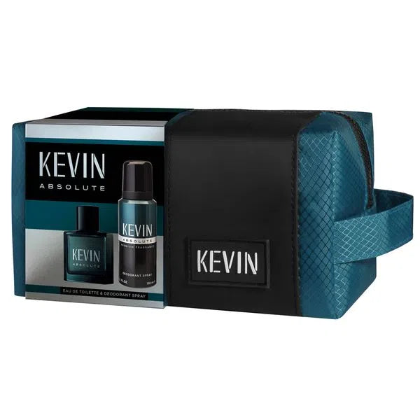 Kevin Set Audacious Balance - EDT Absolute 60 ml, Desodorant 150 ml, Neceser - Captivating Aroma and Unparalleled Freshness