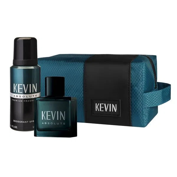 Kevin Set Audacious Balance - EDT Absolute 60 ml, Desodorant 150 ml, Neceser - Captivating Aroma and Unparalleled Freshness