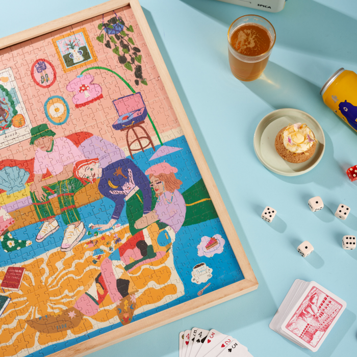 Monoblock | Kids' 1000-Piece Puzzle Game | Amigues Art Puzzle - Tabletop Fun for the Little Ones