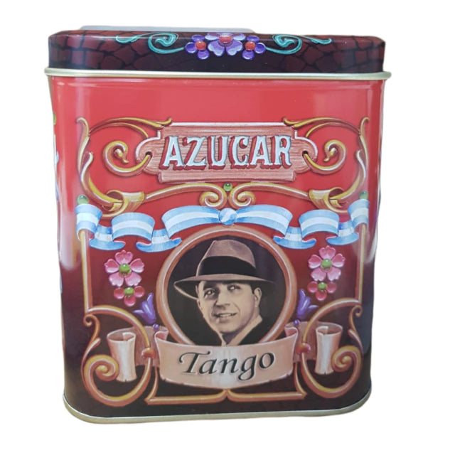 1/2 Kilo Sugar Tin: Embrace Argentine Tradition with Authentic Sweetness Yerbero Azucarero