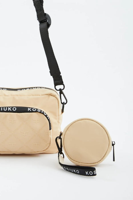 Kosiuko See You Again Crossbody: Soft Material - Custom Zippers - Includes Wallet