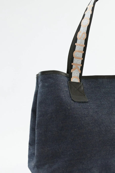 Kosiuko Yes to All Denim Tote: Jean Material, Custom Handles - Style & Comfort