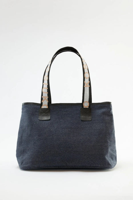 Kosiuko Yes to All Denim Tote: Jean Material, Custom Handles - Style & Comfort