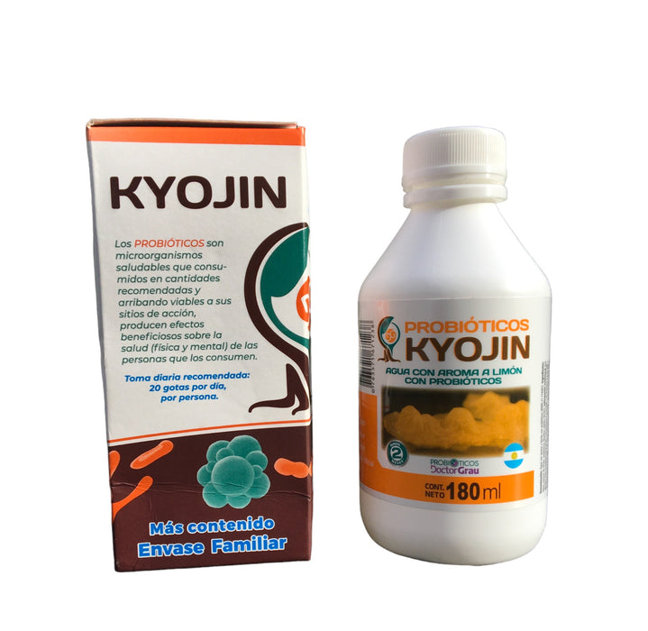 Kyojin 100% Natural Probiotic Lemon Flavor Bacillus Subtilis DG101, 180 ml / 6.1 fl oz