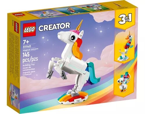 LEGO Creator Magical Unicorn (31140) - 145 Pieces