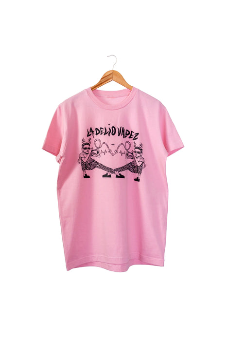 La Delio Valdez Skumbia - Cotton T-Shirt with Serigraph Print in Black - Premium Quality Comfort