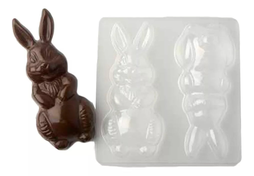 La Repostera Easter Bunny Standing Mold Set of 5 - Create Festive Easter Treats with Ease