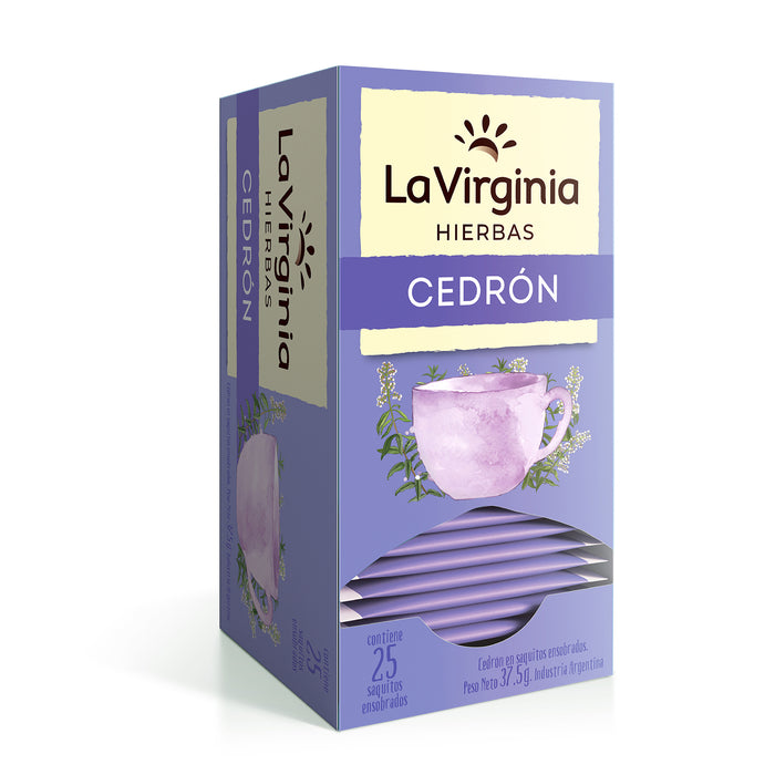 La Virginia Cedrón Lemon Verbena Tea In Bags (box of 25 bags)