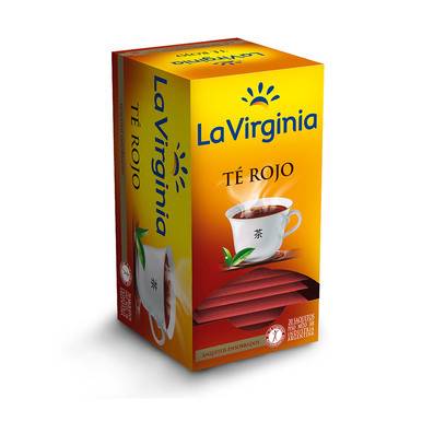 La Virginia Té Rojo Chá Vermelho Em Saquinhos (caixa com 20 saquinhos) 