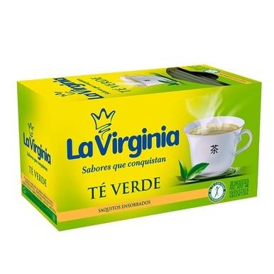 La Virginia Té Verde Green Tea In Bags (box of 20 bags)