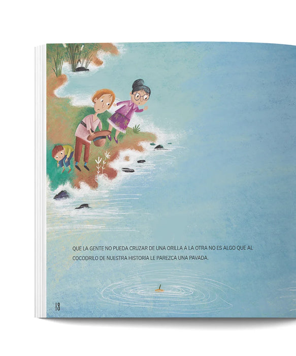 Lágrima de Cocodrilo Children's Book by Schujer, Silvia - Editorial A.Z Editora (Spanish Edition)