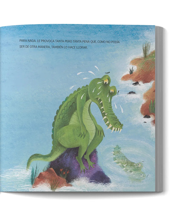 Lágrima de Cocodrilo Children's Book by Schujer, Silvia - Editorial A.Z Editora (Spanish Edition)