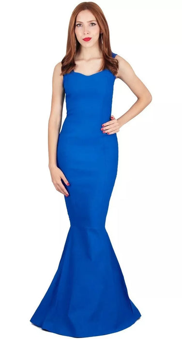 Lalu Modern Pin Up | Elasticated Elegant Mermaid Dress: Dressy Party Attire with Flair | Tango Dress