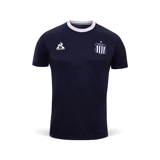Le Coq Sportif - Camiseta de Entrenamiento Temporada 2024 - Estampado de Escudo - Club Atlético Talleres