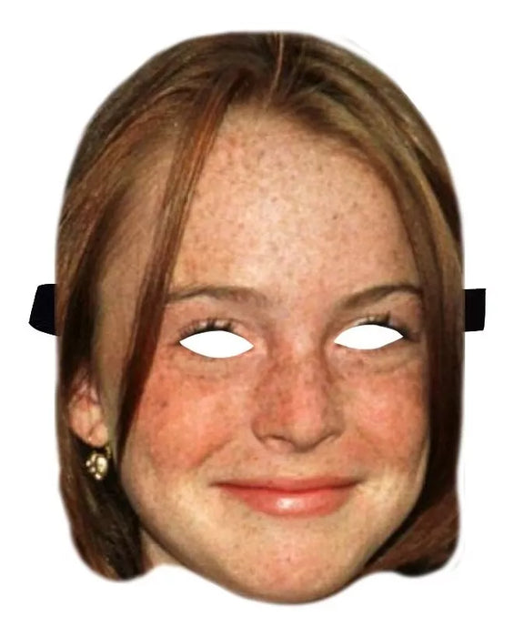 Lindsay Lohan Famous Characters Masks - Party Costume Accessories