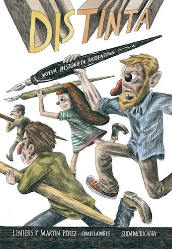 Liniers Ricardo: Dis-Tinta by: Sudamericana | Engaging Comics and Manga Book | (Spanish)