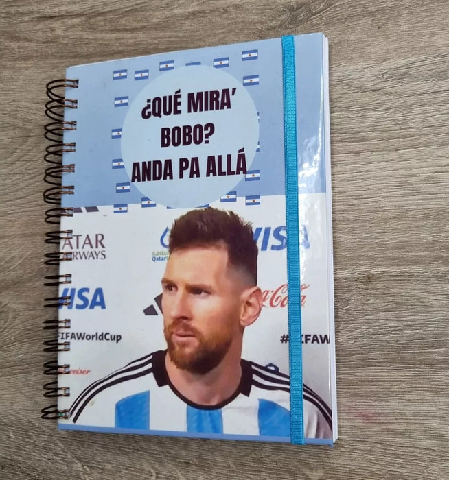 Lionel Messi 2024 Agenda - 15 cm x 21 cm Weekly Planner