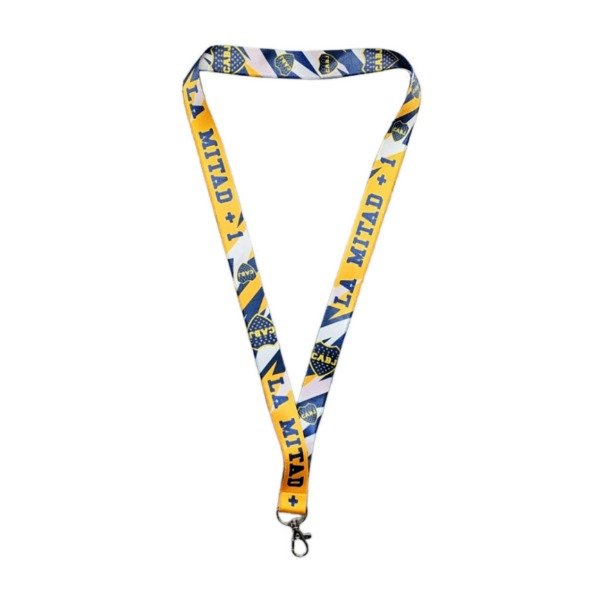 Llavero Colgante Boca Juniors Hanging Keychain - La Mitad + 1 Official Fan Accessory