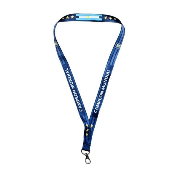 Llavero Colgante Copa Del Mundo AFA 3 Stars Hanging Keychain - Official Product for World Cup Fans