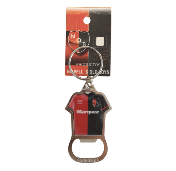 Llavero Destapador Official Newell's Shirt Bottle Opener Keychain - Ultimate Fan Product