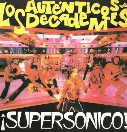 Los Auténticos Decadentes Vinyl: Supersonico - Argentine Rock Limited Edition Record