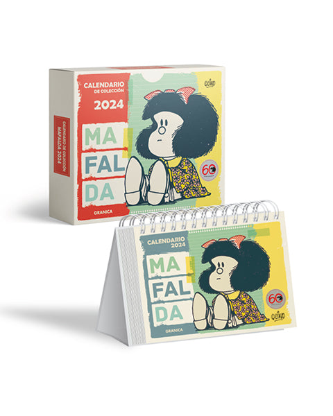 Mafalda 2024 Calendario De Coleccion - Calendars - by Quino - Granica Agendas Editorial - (Spanish)