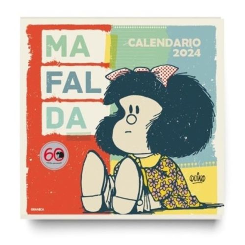 Mafalda 2024 Calendario De Pared - Calendars - by Quino - Granica Agendas Editorial - (Spanish)