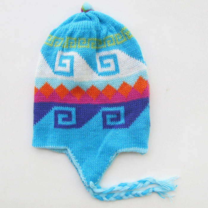 Mamakolla Artisan Reversible Chullo for Adults - Large Size for Men, Small for Women - Various Patterns