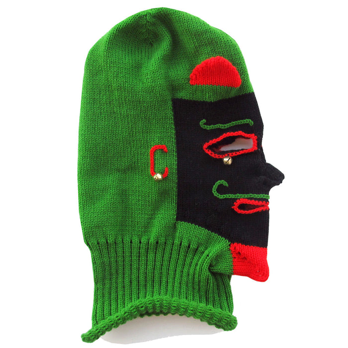 Mamakolla Handcrafted Tinkus Ukuku Diablito Mask for Adults - Carnival Mask in Wiphala Flag Colors