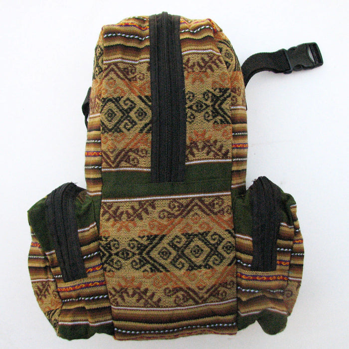 Mamakolla Handmade Awayo Thermal Mate Holder with Adjustable Straps, Reinforced Interior, Central Closure, and Yerba and Sugar Pockets (Various Designs)