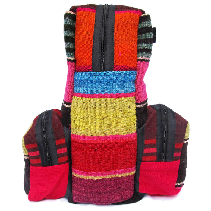 Mamakolla Handwoven Mate Holder Bag with Adjustable Straps, Central Zipper, and Yerba Mate & Sugar Pockets (Various Designs)