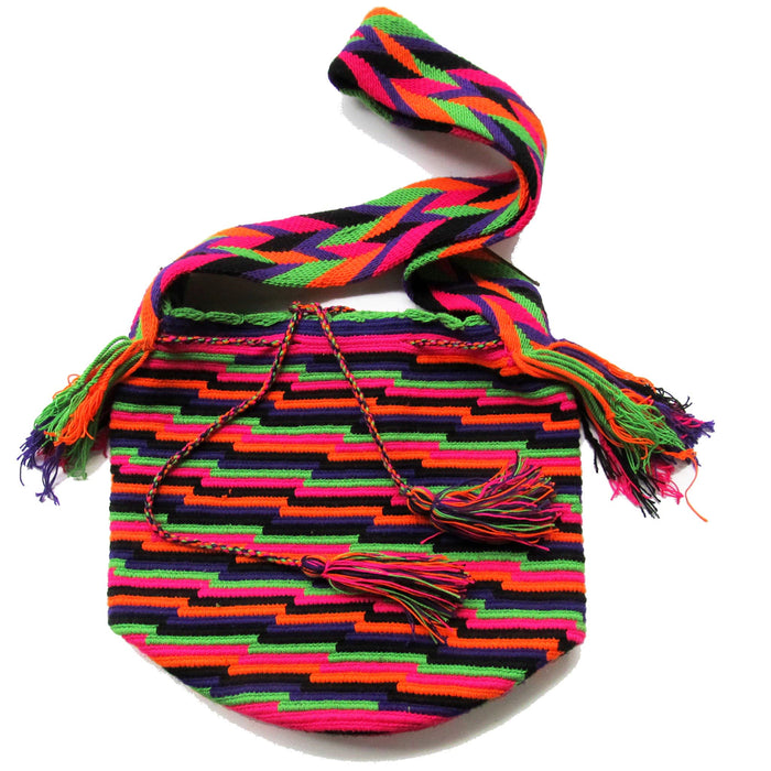 Mamakolla Wayuu Handcrafted Colombian Guajira Backpack Purse (Various Colors)