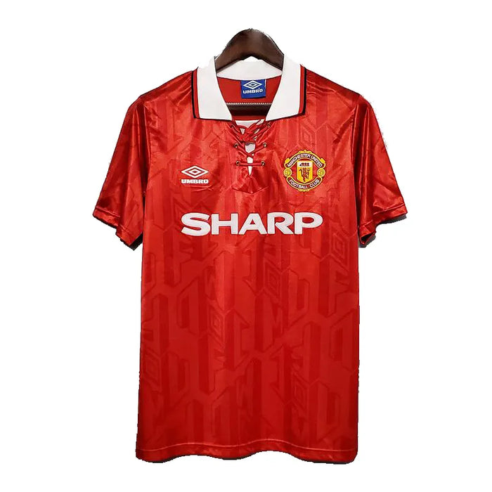 Manchester United Home 1992/93 Shirt – Retro Jersey | Adapted Design Vintage Style