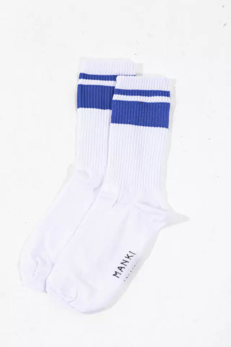 Manki | Cotton Fashion Socks - Style and Comfort, Embroidered Logo
