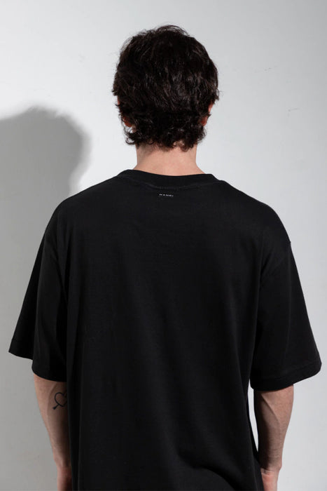 Manki | Men's Short Sleeve Comfort Fashion Tee - Black