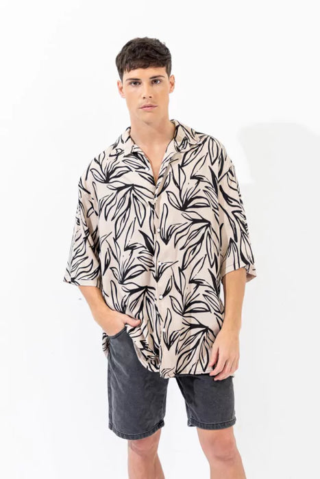 Manki | Modern Short Sleeve Fashion Shirt - Stylish Moda Design