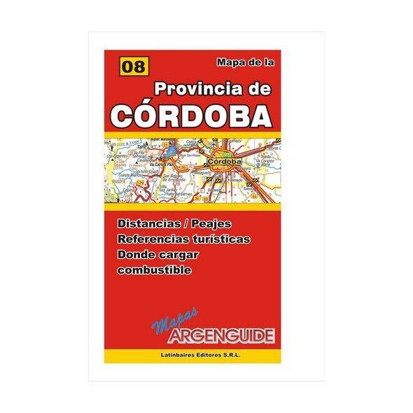 Mapa De Rutas Y Caminos De La Provincia De Córdoba