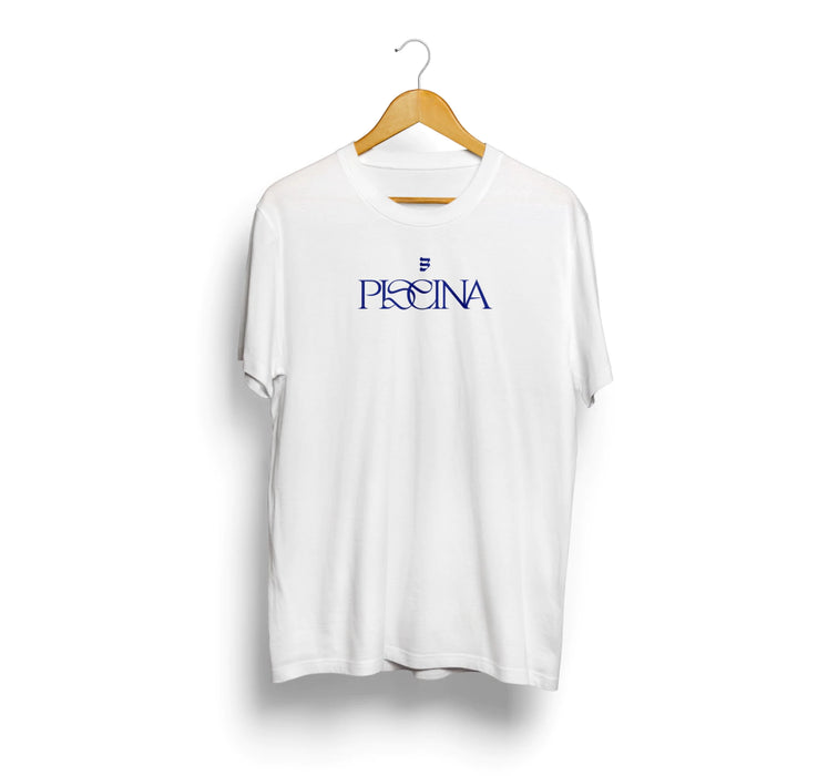Maria Becerra Piscina Tee - Dive into Style with our Oversized Cotton T-Shirt Piscina María Becerra