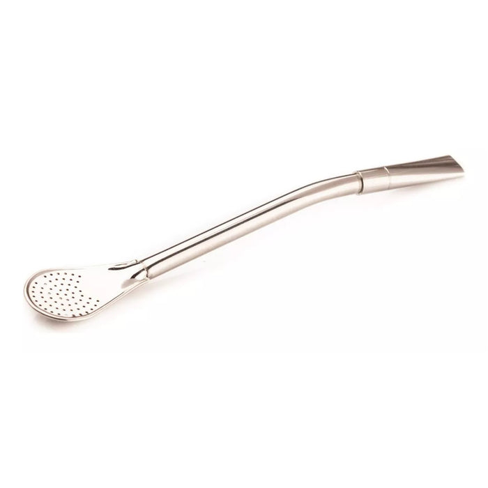 Matesur Stainless Steel Semi-Curved Straw Tip King Straw Type