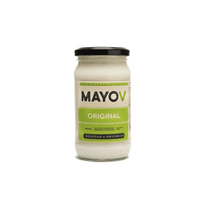 MayoV Vegan Mayonesa Original Mayonnaise, 270 g / 9.5 oz