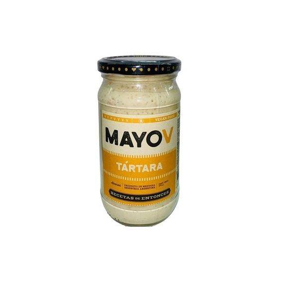 MayoV Vegan Mayonesa de Tártara Tartar Sauce Mayonnaise, 270 g / 9.5 oz