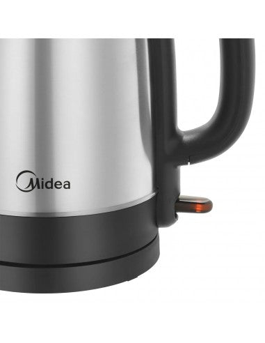 Midea Modern and Elegant Electric Kettle - Stainless Steel - Auto Shut - Off - Pava Eléctrica 1850 W