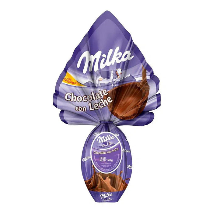 Huevo de Chocolate con Leche Milka con Sorpresa Huevo de Pascua con Sorpresa, 170 g / 5,99 oz