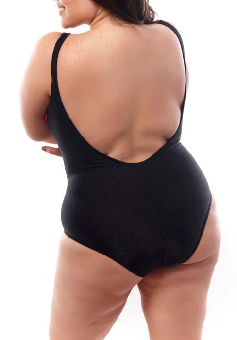Miró Sol Swimsuit with Soft Cups, Side Cutouts, and Invisible Tummy Control – Stylish Swimwear
