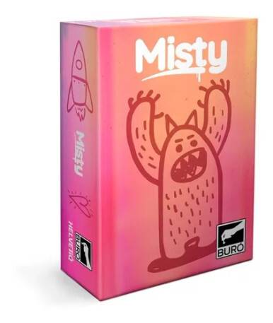 Misty by Buró Jogo de tabuleiro com cartas ideal para crianças (espanhol) 
