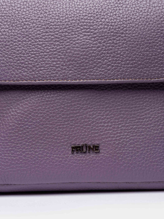 Prüne Modern and Practical Miss Daisy Grained Leather Clutch - Style and Comfort in One